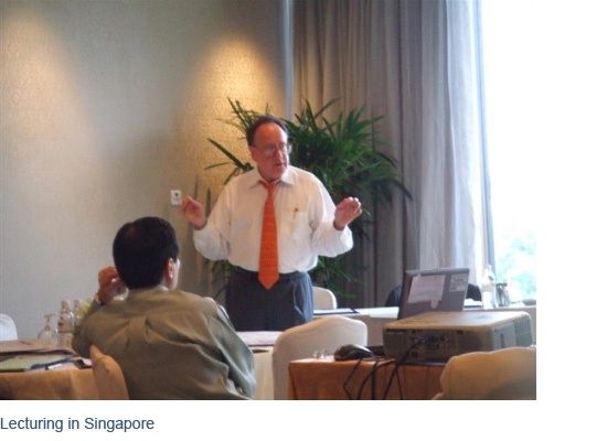 Lecturing in Signapore